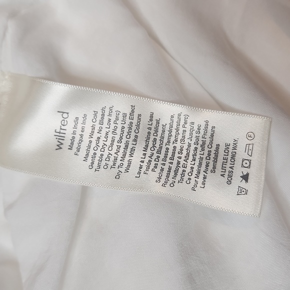 Aritzia Leone White Lined Dress | Medium - Picture 8 of 12